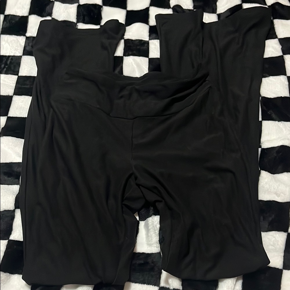 No Boundaries Black Textured Leggings